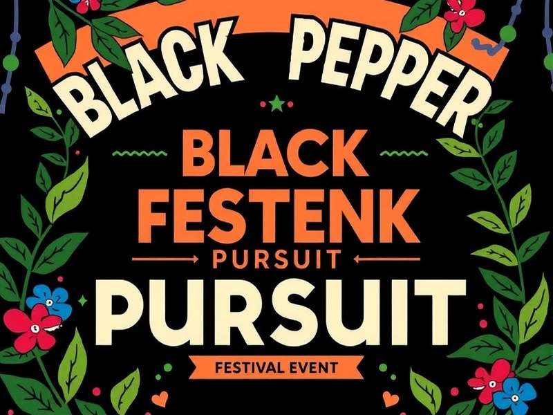 Black Pepper Pursuit Festival Event